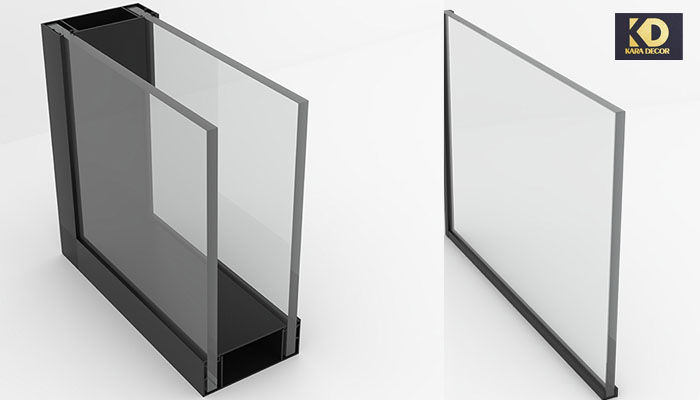 مشخصات فنی پارتیشن شیشه ای تک جداره